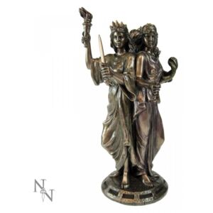 Statueta zeita celtica Hecate Zeita Magiei 21 cm