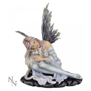Statueta zana cu dragon Alanis 31 cm