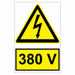 Sticker indicator 380V