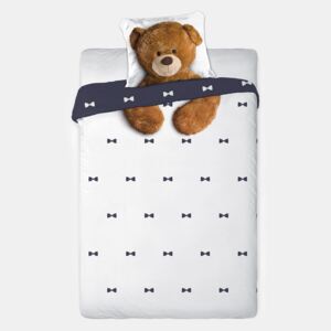 Lenjerie de pat Bears pentru copii alb 140x200 cm
