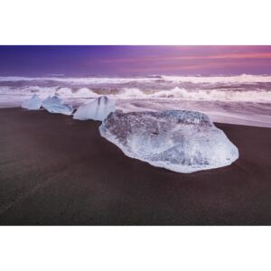 Fotografii artistice ICELAND Blocks of ice on the coast, Melanie Viola