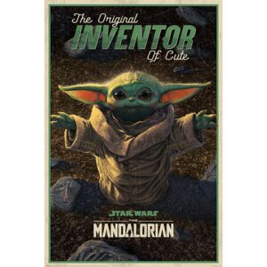 Star Wars: The Mandalorian - The Original Inventor of Cute Poster, (61 x 91,5 cm)