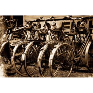 Obraz retro bicykle