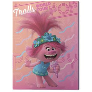 Trolls World Tour - Poppy Tablou Canvas, (40 x 50 cm)