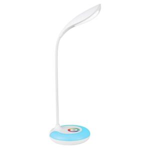Lampa birou alba din plastic cu LED 47,5 cm Tale Zuma Line