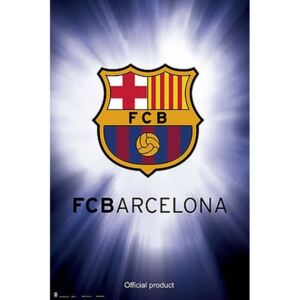 Poster FC Barcelona - Symbol, (61 x 91.5 cm)