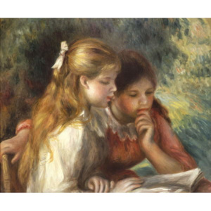 The Reading, c.1890-95 Reproducere, Pierre Auguste Renoir