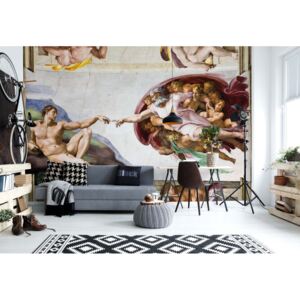 Fototapet - Michelangelo Painting Vliesová tapeta - 368x254 cm