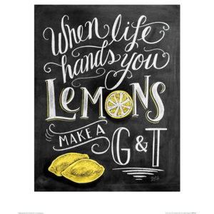 Lily & Val - Lemons Reproducere, (40 x 50 cm)