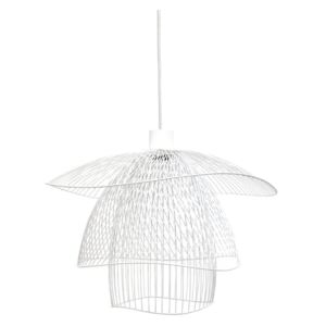 Lampa suspendata alba Papillon S White Ø56cm