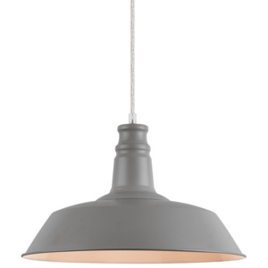 Lampa design vintage - lampa suspendata in culori pastel - suspendare moderna (gri)