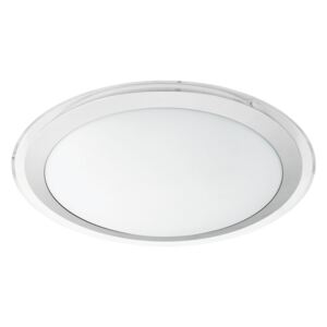 Plafoniera LED Competa plastic/otel, alb, 1 bec, diametru 43 cm, 2100 lm