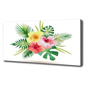 Tablou pe pânză canvas Flori hawaii