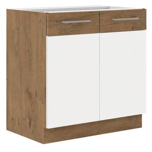 Dulap sub chiuvetă Woodline 80 ZL 2F BB