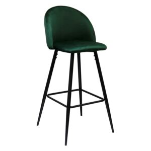 Set 2 scaune de bar H102cm verde inchis Minas