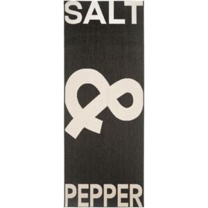 Traversa Salt&Pepper Alb/Negru 80x200 cm