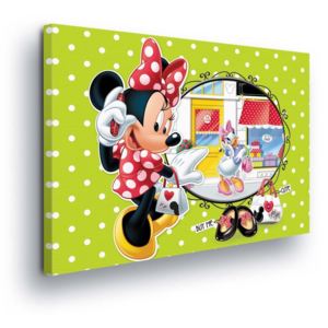 Tablou - Disney Green World by Minnie Mouse 100x75 cm
