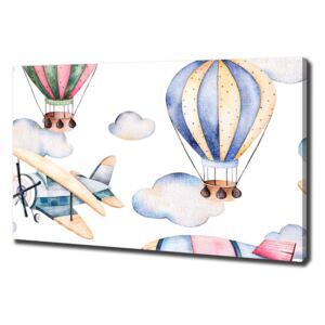 Tablou pe pânză canvas Avioane și baloane