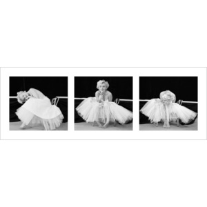 Marilyn Monroe - Ballerina Triptych Reproducere, (95 x 33 cm)