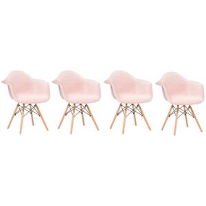 Set de scaune PINK VELVET 3+1 GRATIS