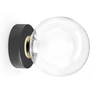 Lampa de perete din metal cu sfera din sticla Cosmo1
