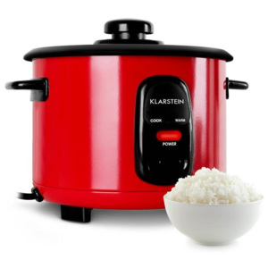 Klarstein KLARSTEIN OSAKA, roșu, vas de orez, 500 W, 1,5 litri, funcția de păstrare la cald
