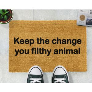 Covor intrare Artsy Doormats Keep The Change, 40 x 60 cm