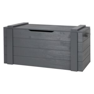 Lada depozitare gri inchis Dennis Storage Box Steel Grey | Primera Junior | Woood