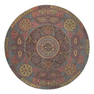 Covor Oriental & Clasic Mandala, Acril, Multicolor, 150x150