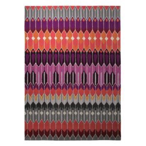 Covor Modern & Geometric Sahara, Lana, Multicolor, 90x160