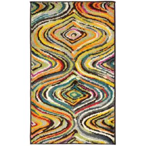Covor Modern & Geometric Abbes, Multicolor, 67x120