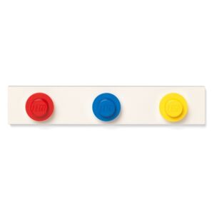 Cuier de perete LEGO®, roșu-albastru-galben