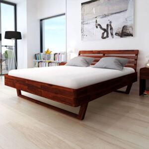 Cadru de pat, 180 x 200 cm, lemn masiv de acacia