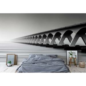 Fototapet - The Endless Bridge Vliesová tapeta - 368x254 cm
