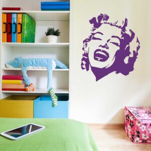 GLIX Marilyn - autocolant de perete Mov 60 x 70 cm
