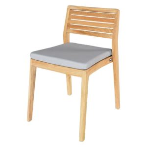 Set 4 scaune de grădină din lemn de tec Ezeis Aquariva