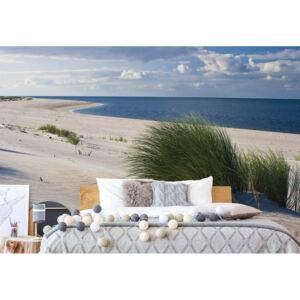 Fototapet - Sylt Beach Sea Sand Coastal Vliesová tapeta - 416x254 cm