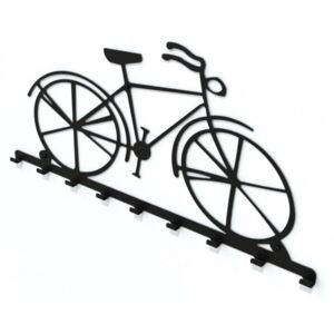 Cuier Metalic Bicicleta Negru