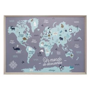 Tablou World Map Copii