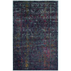 Covor Oriental & Clasic Greta, Albastru/Multicolor, 90x150