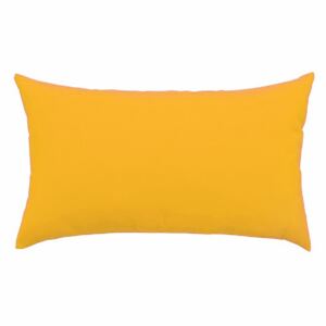 Perna decorativa dreptunghiulara Mania Relax, din bumbac, 50x70 cm, culoare galben