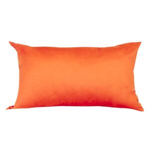Perna decorativa dreptunghiulara, 50x30 cm, plina cu Puf Mania Relax, culoare orange