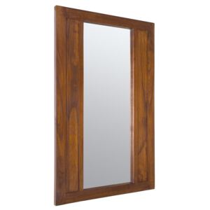 Oglinda din lemn de mindi 70x110 cm Forest Santiago Pons