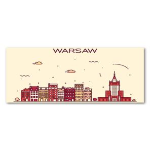 Tablou acrilic Varșovia, polonia