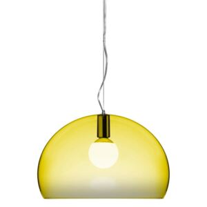Lustra Small FL/Y Pendant Lamp by Kartell in yellow