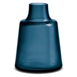 Vaze flori Holmegaard - Flora Vase, short neck, H 24 cm, blue