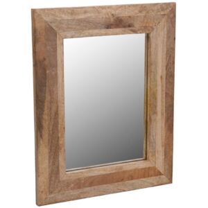 Oglinda cu rama din lemn Emako, 40 x 50 cm