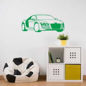 GLIX Audi - autocolant de perete Verde deschis 95 x 40 cm