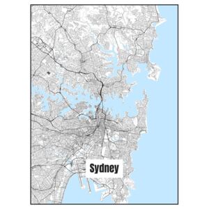 Ilustrare Map of Sydney, Nico Friedrich