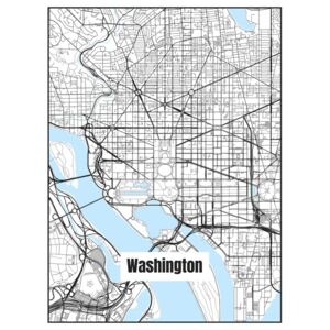 Ilustrare Map of Washington, Nico Friedrich